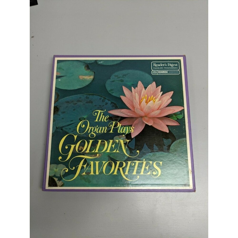 The Organ Plays Golden Favorites, LP boxed set, 5 LPs, Reader's Digest RDA 054-A